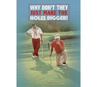 Golf Birthday Card Why Don't They Make The Holes Bigger
