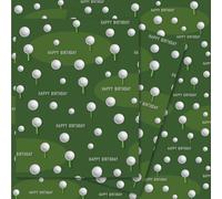 Golf Birthday Wrapping Paper - 2 Sheets of Golf Ball Gift wrap - 70x50cm - Son, Dad, Grandad, Grandson, Nephew, Uncle, Mum, Nan, Grandma, Aunt, Niece, Friend Birthday Gift Wrap