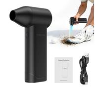 Golf Blower - 14.6x9.6x4.1cm Cordless Portable Fan | Adjustable Cordless Air Duster | Rechargeable Air Duster for Golf Carts, Car Computer Cleaning, Detailing, Home Power Barber