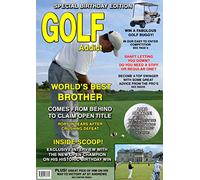 Golf Brother Birthday Card Magazine Spoof