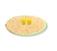 Golf Bunker Hitting Pad & Swing Trainer Mat, Indoor/Outdoor Chipping Practice Tool Compatible with Golf Simulators, Realistic Sand Feel & Heavy-Duty Anti-Slip Design