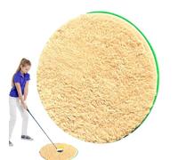 Golf Bunker Practice Mat - Compact Sand Shot Simulator, Lightweight Folding Turf, Shock Absorbing Attack Surface with Carrying Case | Chipping Pad for Backyard Practice, Garage Setup, Indoor Golf