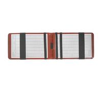 Golf Card Holder | Foldable PU Leather for Marker,Golf Notebook,for Training on Field Indoor Outdoor Sports Club Recreational Competition