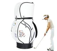 Golf Cart Bag | Small Elegant Multi-Pocket Organizer,Golf Backpack Storage,for Men Enthusiasts Golfer Family Friends Indoor Outdoor Yard Course Travel Sports Practice