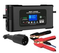 Golf cart Battery Charger, 48V 13A and 36V 18A Trickle Charger,48 Volt cart Golf Charger,for 48 Volt Club Golf Car,Lithium,LiFePO4,Lead-Acid AGM/Gel/SLA..Battery Chargers,3 Pin Round Plug