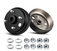 Golf Cart Brake Drum for EZGO TXT 1991-up with 4 Cycle Gas Engines, 30 Teeth Splines Brake Hub Drum Assembly 21807G1 21807-G1 (2 Pack)
