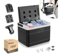 Golf Cart Cooler with Mount Bracket Universal for Club Car Precedent Tempo and Onward OEM 102588101 103886801 EZGO Yamaha 2 Seaters Insulation Box Chest
