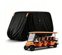 Golf Cart Cover for ICON i40 Standard 4 Passenger 2017-Present | Water-resistant outdoor fabric gives full coverage against weather and debris for driveways, garages, carports or campsites