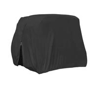 Golf Cart Cover Replacement with Zipper Protection for Travel Outdoor Sports L 285cmx122cmx168cm, Black