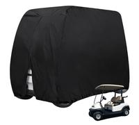 Golf Cart Cover, Waterproof Sunproof 210D Golf Cart Enclosure, Heavy Duty Dust Cover, 108.27x48.03x66.14 inch, Accessories