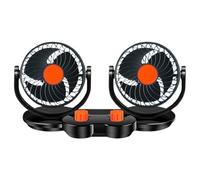 Golf Cart Fan - Head Electric Vehicle Cooling Fan With Adjustable Rotation And Solid Airflow, Compact Mountable Design | Automotive Part