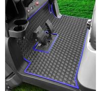 Golf Cart Floor Mat for Precedent Floor Mat, 3/10" Thickness Rubber Full Coverage Precedent Mat, Fit for Club Car Precedent (2004-2025) / Onward & Tempo (2017-2025) / Villager & V4L (2019-2025) Blue