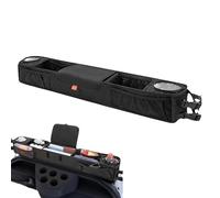 Golf Cart Front Basket, Golf Cart Storage Basket, Golf Cart Basket with Insulated Drink Holders, Foldable Golf Cart Tool Box, Accessories for Golf Carts for Club Cars, Snack Tray for Pushchairs