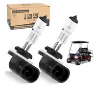 Golf Cart Headlight Bulb 12V 37W Super Bright Halogen Headlight Bulb for EZGO 1994-up, Club Car DS 1999-up, Club Car Precedent 2004-up, 2 Pack