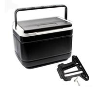 Golf Cart Ice Cooler with Mounting Bracket for-ClubCar Precedent | ABS Insulated Box, Holds 6 Cans, Secure Lid, Easy Install, Fits for clubcar Precedent/Tempo/Onward 2-seaters