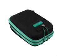 Golf Cart Rangefinder Bag with Carabiner Loop | High-density Oxford cloth, water-repellent for surface, tear-resistant fabric, black color, lightweight