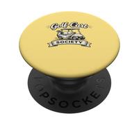 Golf Cart Society Golf Round Energy Members Bounce Fairways PopSockets Adhesive PopGrip