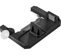 Golf Cart Steering Wheel Phone Holder, Flip Up Mount with Scorecard Clip Storage, Secure Spring Quick Clamp, Non-Slip Universal Cell Phone Mount for Club Car EZGO Yamaha Golf Carts