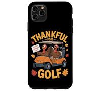 Golf Cart Turkeys Thankful For Golf Fall Season Case for iPhone 11 Pro Max