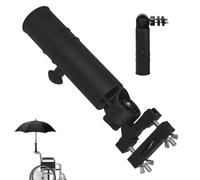 Golf Cart Umbrella Holder Chair Sunshade Support Bracket | Mobility Scooter Umbrella Holder for Outdoor Court Backyard Course Gym Patio Beach Garden Camping