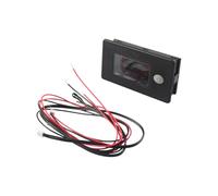 Golf Cart Voltage Meter,Lcd Lithium Battery Gauge with Temperature Sensor | Voltmeter Gauge with Accurate Readings for Golf Cart Marine Motor Vehicle Car Boat Application