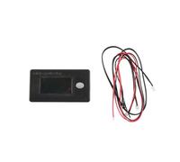 Golf Cart Voltage Meter,Lcd Voltmeter for Boat with Temperature Sensor | Real-Time Gauge Display for Golf Motor Automotive Marine Vehicle Boat for Accurate Monitoring