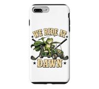 Golf Cart We Ride At Dawn Frog Golf Meme Case for iPhone 7 Plus/8 Plus