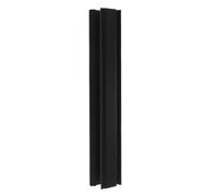 Golf Cart Windshield Clips Glass, Black Plastic for 8-12mm | Thick Elastic Build, No Drilling Needed, Fits Curved Edges, Reduces Shaking on Rough Terrain