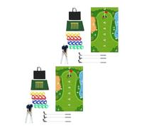 Golf Chipping Game, Washable Golf Accessories With High Qualiity Materials That Prevent Cracking, Golf Game Set, Game Set, Sticky Golf Games For Adults Indoor, Virtual Golf For Home Outdoor