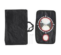 Golf Chipping Net Double Sided Lightweight Foldable Golfing Target Net for Accuracy and Swing Practice Indoor Outdoor Use with Storage Bag