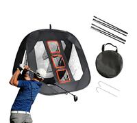 Golf Chipping Net - Folding Swing Training Tool | Golf Swing Training Nets for Beginners Amateur Players School Teams Retired Practice Garden Members