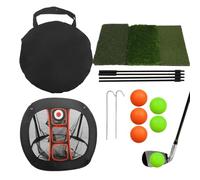 Golf Chipping Net Nylon Easy Set-up Training Aid Exercise Aid for Short Game in the Garden Indoor Outdoor in the Garden for Adults and Teenagers