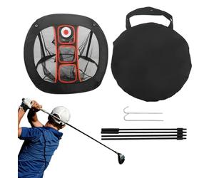 Golf Chipping Net - Nylon Foldable Easy Assembly | Golf Practice Nets for the Garden | For Accuracy, Swing & Distance Exercise, Indoor & Outdoor, for Golfers, Children, Teenagers & Beginners