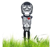Golf Chops Repair Tool | Skull Design Ball Marker & Divots Accessory - Portable Zinc Alloy Lawn Fork For Men And Women Golf Accessories
