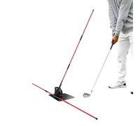 Golf Club Angle Calibration Stand - Adjustable Portable Swing Training Aid | Clear Numerical Scale Alignment Tool for Home Office Backyard Court Golfer Beginner Men Dad Youth