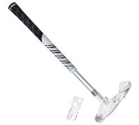 Golf Club Attachment Compatible with Meta Quest 3/3S/2, Aluminum Alloy Realistic Grip VR Golf Club Handle, Right Controller and 80° Design Keep Tracking