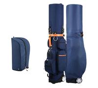Golf Club Cart Bags, Golf Fairway Plus Stand Bag, With Handles And Rain Cover Elegant Design For A Few Clubs Driving Range(Blue)