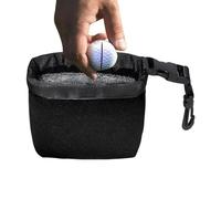 Golf Club Cleaner, Ball Cleaner Bag, Waterproof Exterior Scrub Pouch with Detachable Clip for Pre-Tournament Travel Men Women Driving Range Cart Course