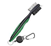Golf Club Cleaner Ergonomic Golf Brush with Retractable Pull Cord