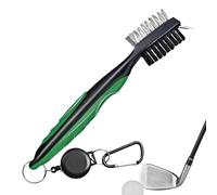 Golf Club Cleaner Ergonomic Golf Brush with Retractable Pull Cord | Sports Accessories For Practice Area Travel Golf Cart