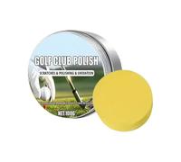 Golf Club Cleaning Kit - 100g Multifunctional Repair Paste with Sponge | Rust Remover for Golfer Outdoor Practice Training Game Competition Backyard Grass Sports Recreation Birthday Gift Durable Clean