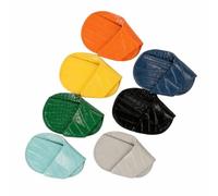 Golf Club Cover Iron Headcover Driver Protector Putter Sleeve Crocodile Texture PU Leather Full Coverage Wrap Guards From Impacts And Dings Suitable for golfers tournament days cart rides