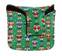 Golf Club Covers 14 x 2.5 x 12 cm | PU Leather Waterproof & for Golf Course Christmas Nutcracker Soldier
