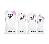 Golf Club Covers,Driver Covers for Golf Clubs - Club Covers,Dog Head Covers, 4 Piece Driver Head Covers,