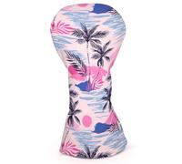 Golf Club Covers for Men Women, Premium PU Leather Driver Headcover, Beach Vacation Golf Head Covers for Woods and Driver, Funny Golf Accessories for Golf Fan Golfers Golf Lovers Birthday Gift