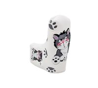 Golf Club Covers Golf Club Head Cover Driver Wood Hybrid Straight Putter Cover Iron Cover Golf Head Covers(Iron(black))