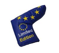 Golf Club Covers Golf Putter Headcover Putters Head Cover PU Protect Covers Blue Golf Head Covers(Blade)