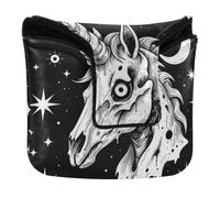 Golf Club Covers Magnetic Closure Zombie Unicorns Horror
