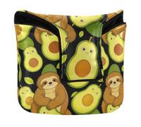 Golf Club Covers Magnetic Cute Sloth Avocado Animal Fruit