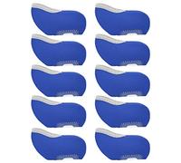 Golf Club Covers Neoprene Iron Headcovers with See Through Window, 10 Pieces - Durable Protection, Easy to Use for Left & Right Hand Golfers (Blue)